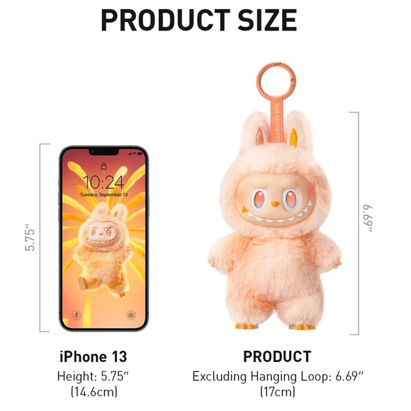 POPMART | THE MONSTERS Labubu Big into Energy Series Vinyl Plush - Luck - Picture 10 of 10